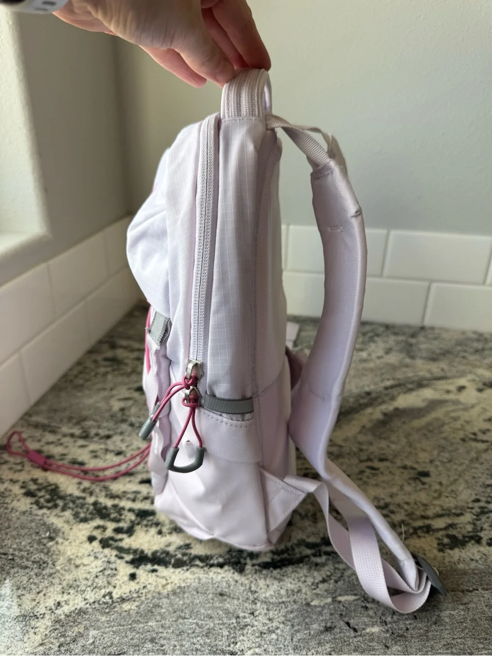 The North Face Borealis Mini Backpack in Lavender Fog. EUC.